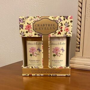 Crabtree & Evelyn Summer Hill Body Lotion & Shower Gel Gift Set